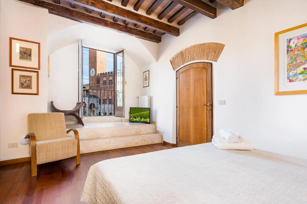 The Balcony Suite - Piazza Del Campo Siena
