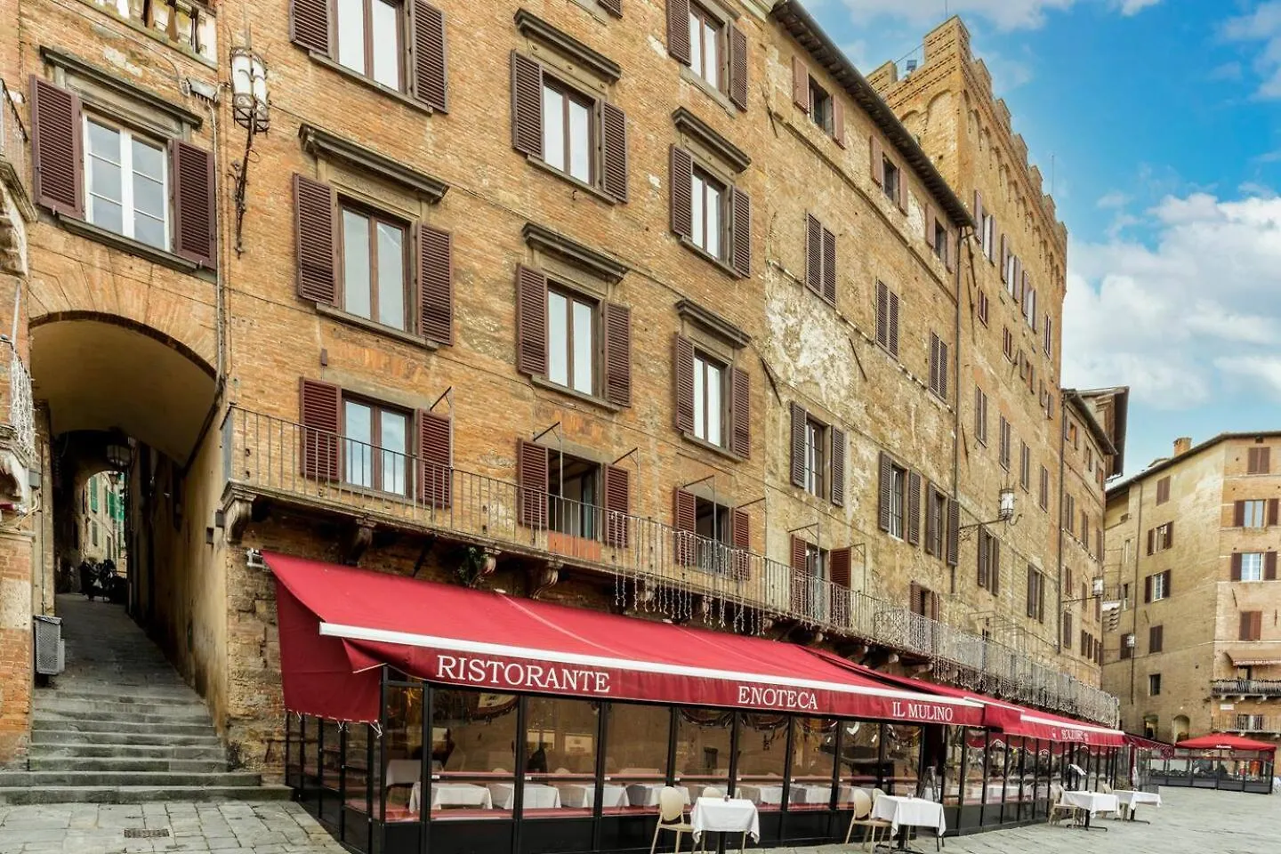 The Balcony Suite - Piazza Del Campo 锡耶纳 0*,